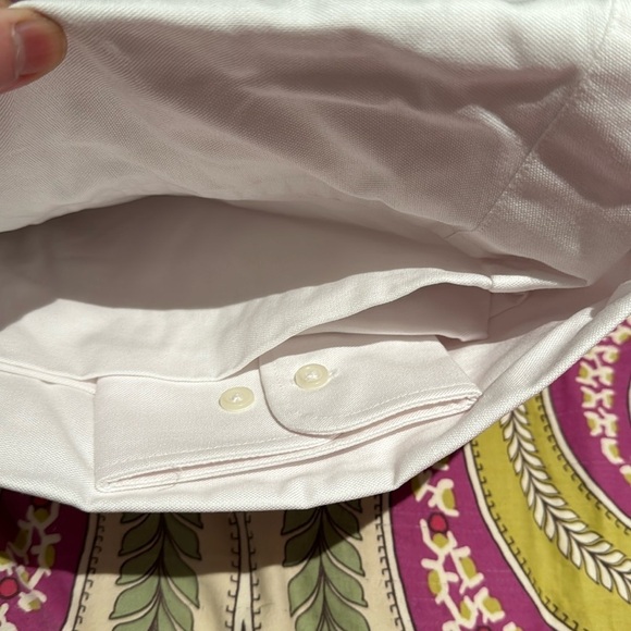 New Henbury logo white button down shirt men’s XL - Picture 5 of 6